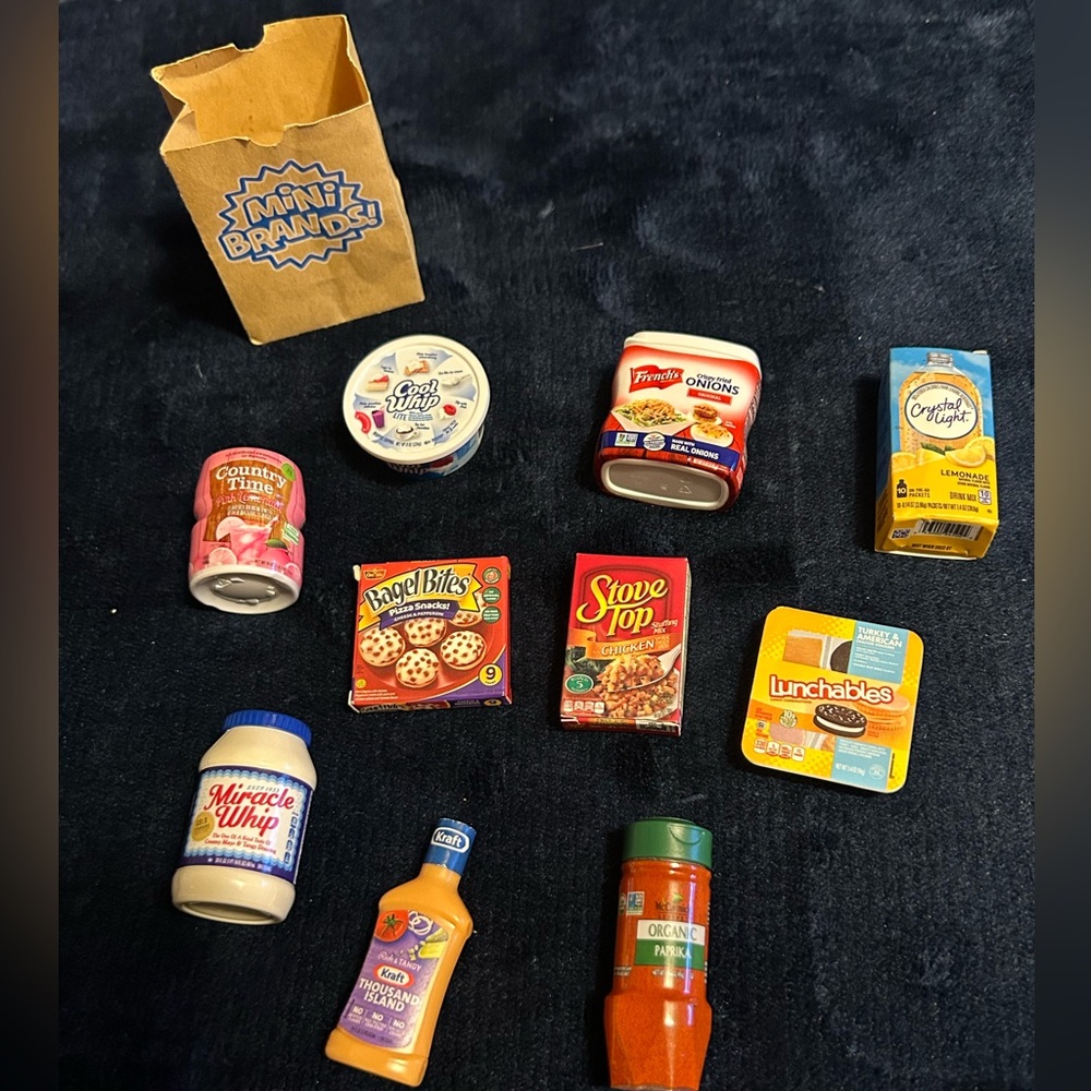 Collection Of Mini Brands